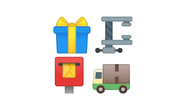 
 🎁🗜️
📮🚚